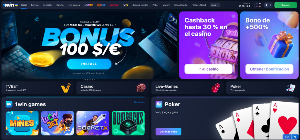 Casino 1win en Perú 2023