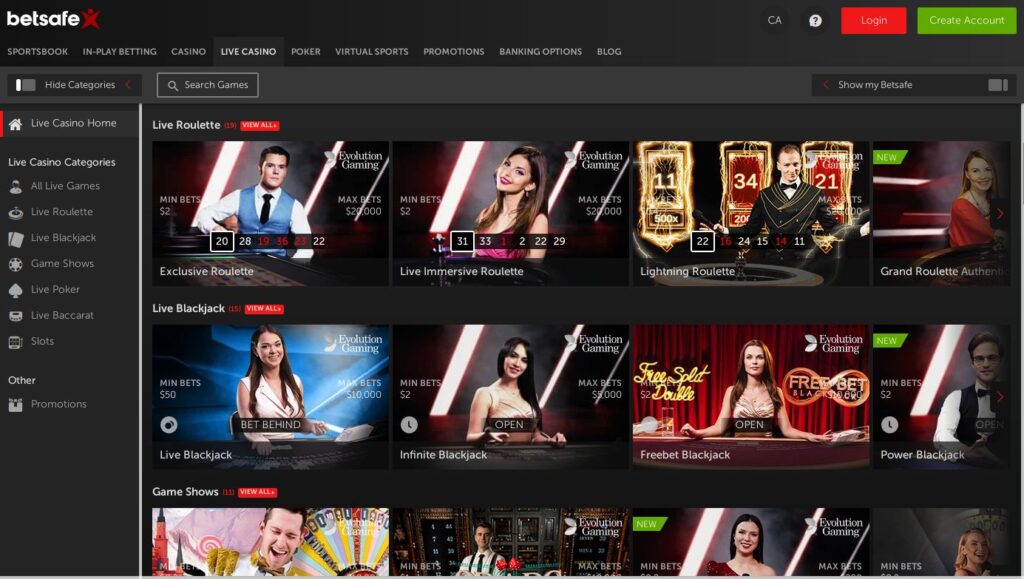 Betsafe Casino